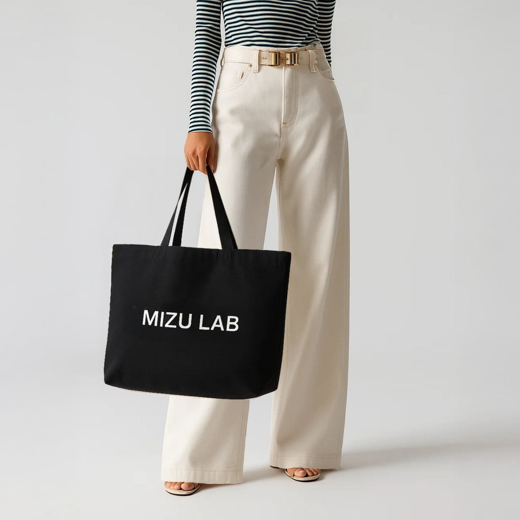 Canvas Tote Bag - Black