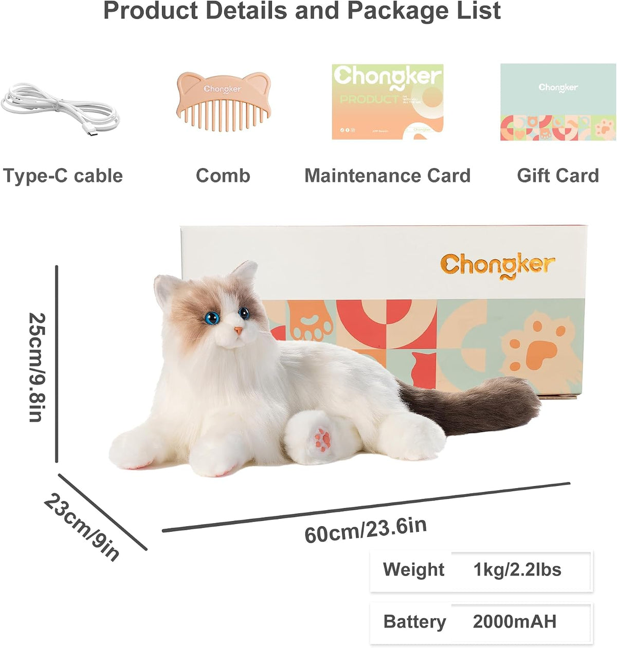 Percy Interactive Robot Cat Companion for Seniors