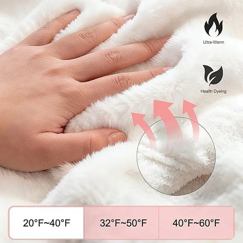 Oversized Wearable Blanket Hoodie With Sleeves And Pockets