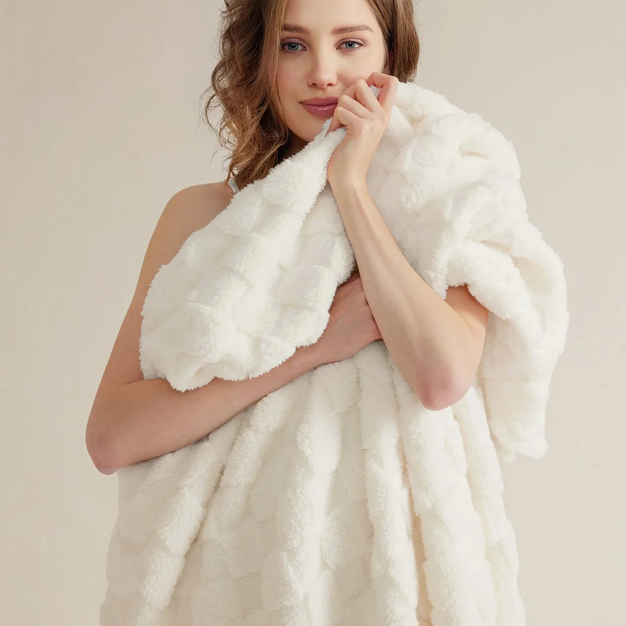 GentleSoft Sage Blanket for Couch - Checkered Fleece Blankets Christmas Gifts for Women Men Girls, Cute Soft Cozy for Bedroom