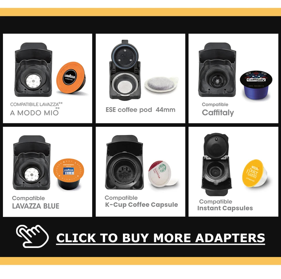 HiBREW 4 in 1 Coffee Machine for Espresso Pods