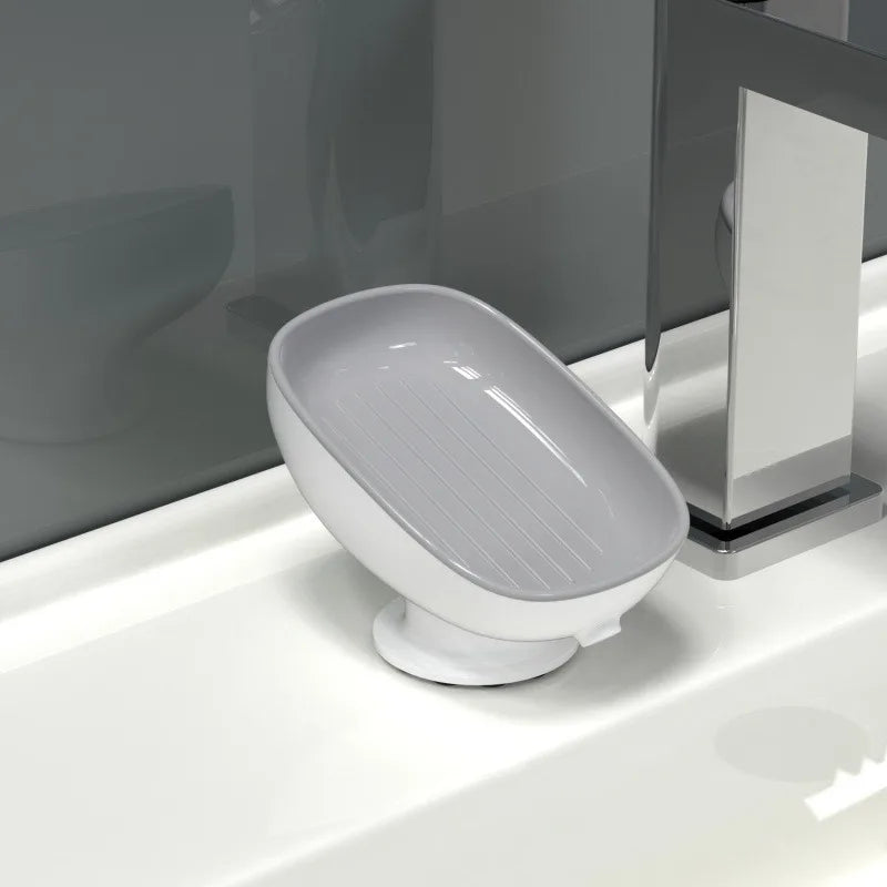 Soap Storage Box –  Double-Layer with Drainage Plate, Detachable