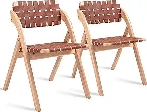 4 Folding Chairs with Padded Cushion
