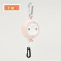 1Pcs 10M Clothesline Laundry Drying Rope Outdoor Clothes Line Windproof Anti-slip Retractable Cord for Hotel Camping Accessories
