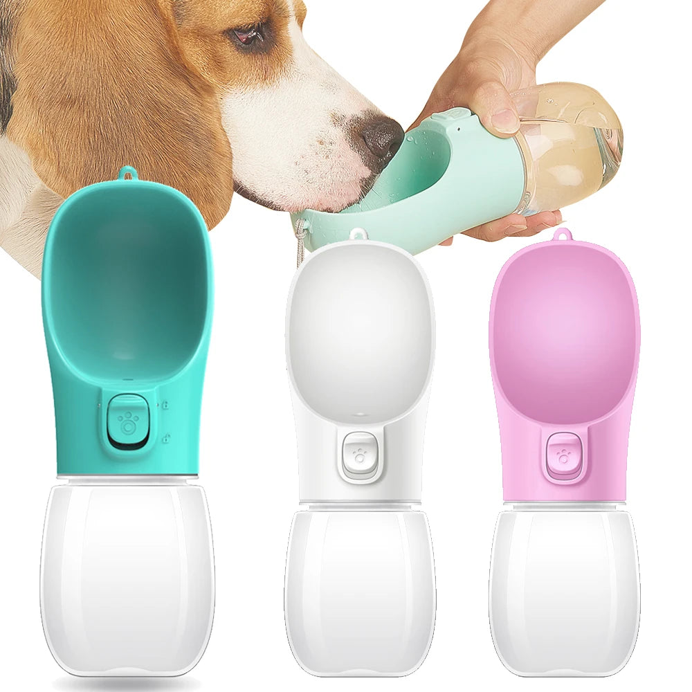 Portable Dog Water Bottle For Small Large Dogs Cat Leakproof Walking Drinking Bowls