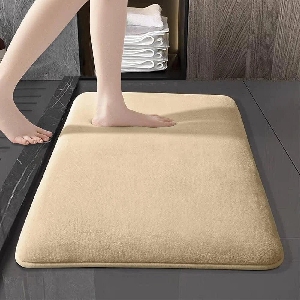 Super absorbent floor mat, bath mat, door mat, anti slip mat,