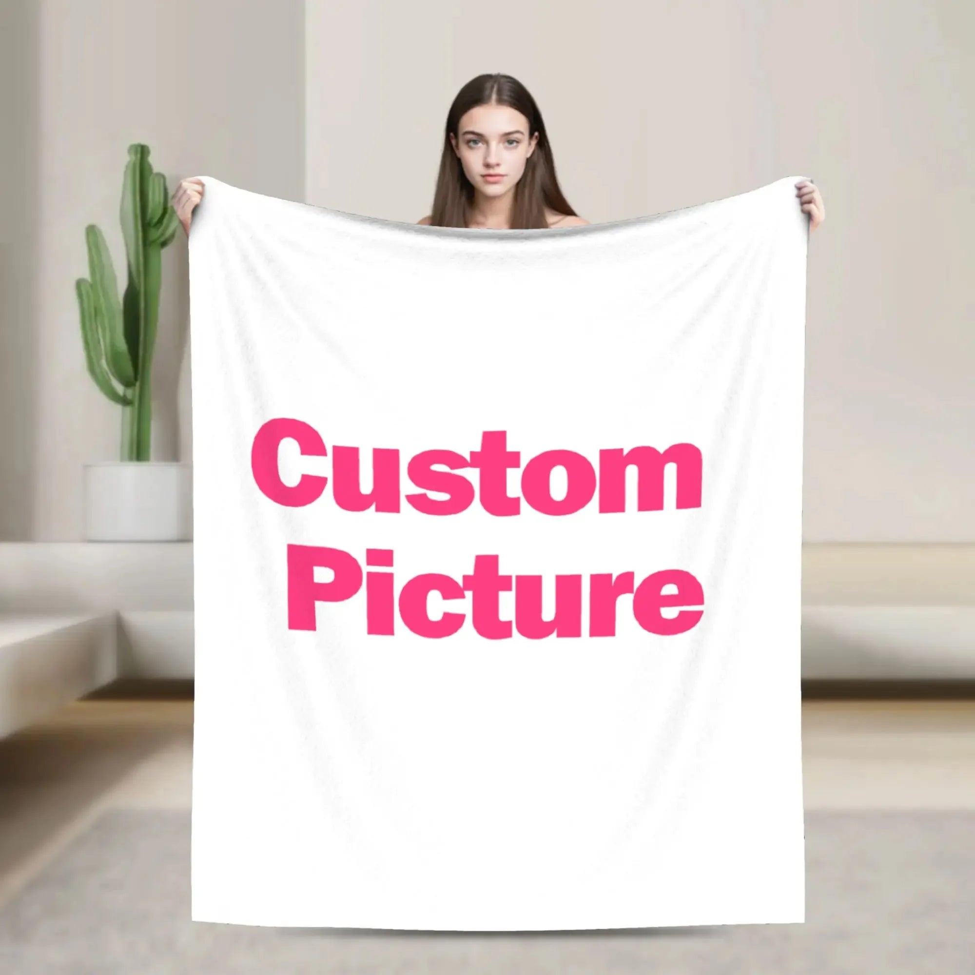 Your Image Customized Design Blanket Flannel Bedding