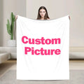 Your Image Customized Design Blanket Flannel Bedding