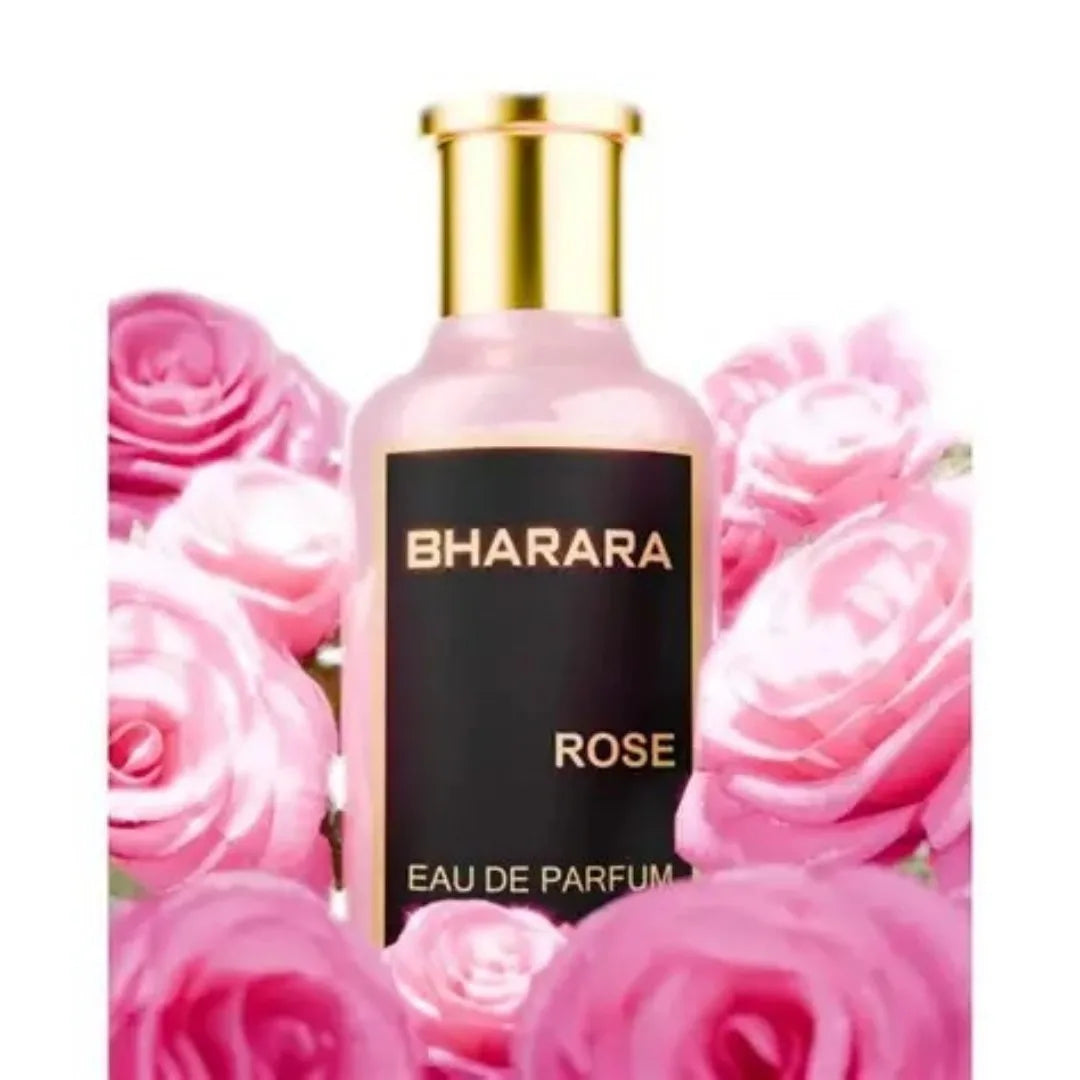 Bharara Rose Eau de Parfum: 100ml Pink Bottle