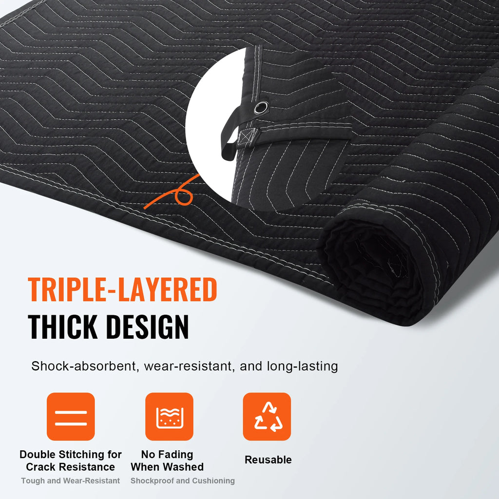 96" x 80" Sound Dampening Blanket Studio Grommeted with Grommets Light Blocker