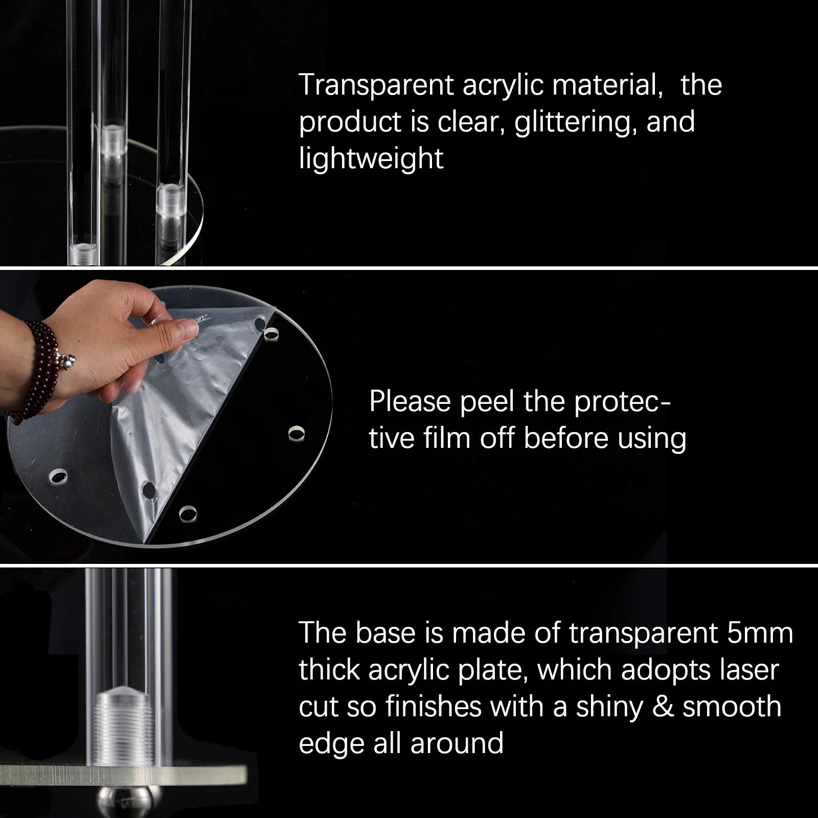 10pcs Candlestick Holder for Wedding, Party, Dining Table