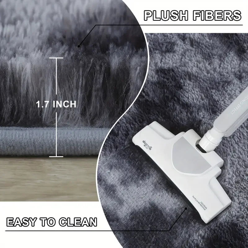 Cute Fluffy Rug - Ultra-Grip -  Easy to Clean -