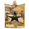 Hamiltons the Musical Flannel Blanket Winter Soft Bedding Throws for Students Living Room Aesthetic Bedspread Sofa Bed Cover