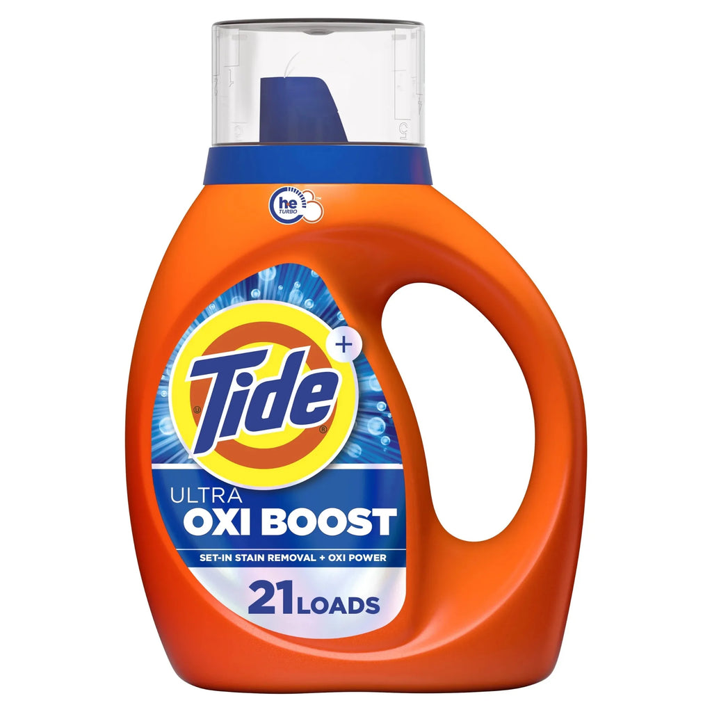 Liquid Laundry Detergent, Advanced Stain Remover, 30 fl oz, 21 Loads