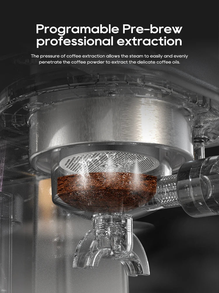 HiBREW 20Bar Semi Automatic Espresso Coffee Machine Cold/Hot Coffee Maker