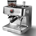 Espresso Machine with Grinder, Semi-Automatic