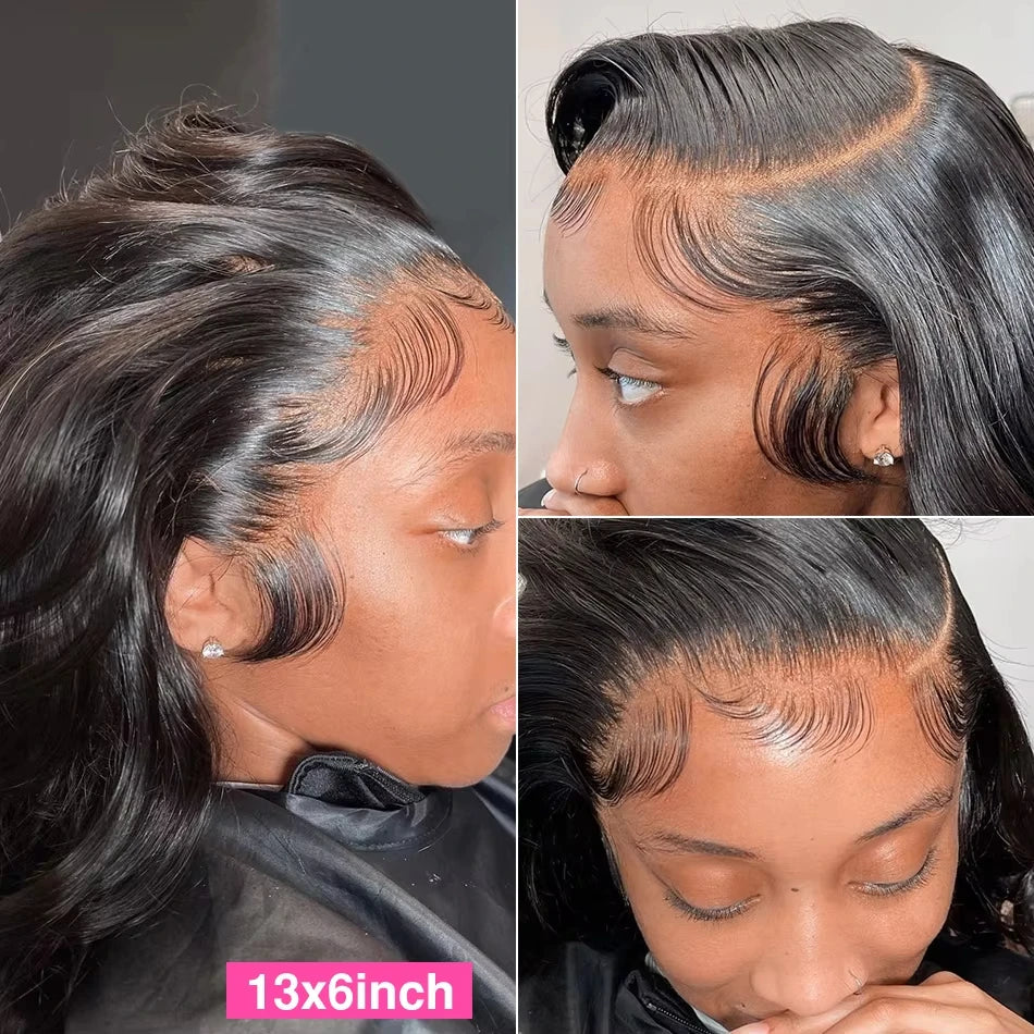 30 40 Inch 13x6 Deep Wave Hd Human Hair Lace Frontal Wig 13x4 Body Wave Human Hair Wigs For Black Women Free Shipping Curly Wigs