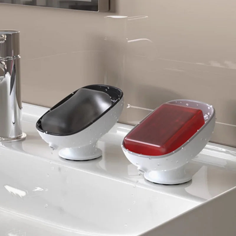 Soap Storage Box –  Double-Layer with Drainage Plate, Detachable