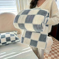 Cozy Imitation Rabbit Hair Reversible Blanket