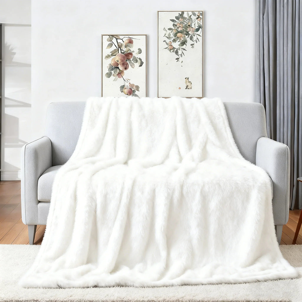 Creative Cat Print Flannel Blanket Warm Nap Throw Blanket Suitable for Sofa Bed Office Car Camping Travel Home Decor All Seasons