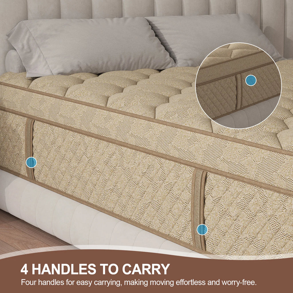 12" Gel Memory Foam Hybrid Pocket Spring Mattress Twin Full King Queen Mattress In A Box, Medium Firm Motion Isolation