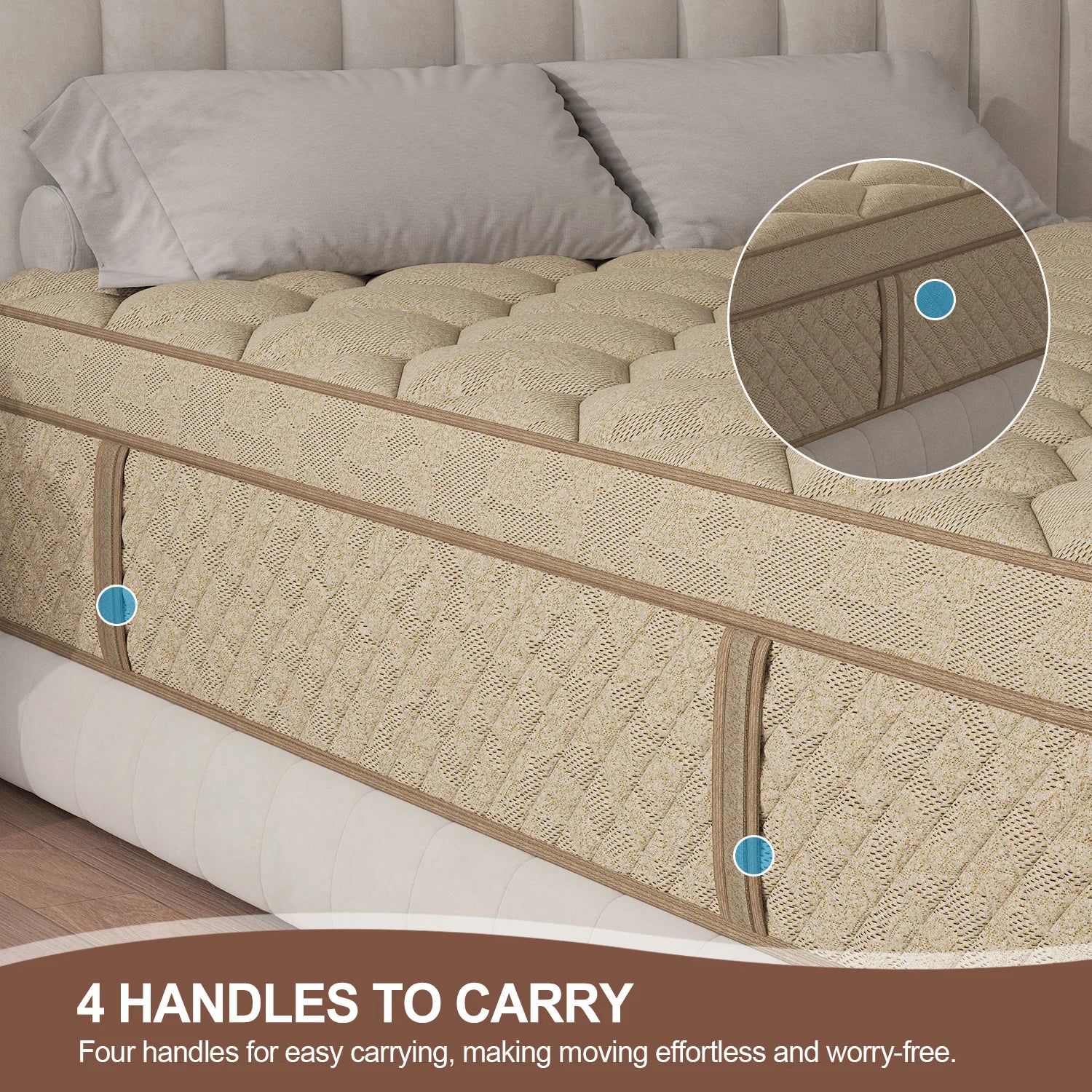 12" Gel Memory Foam Hybrid Pocket Spring Mattress Twin Full King Queen Mattress In A Box, Medium Firm Motion Isolation