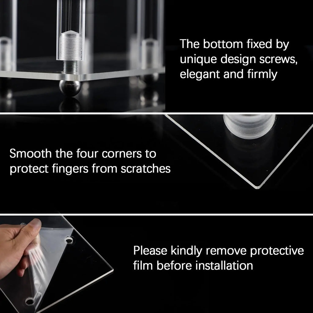 Acrylic Candlestick Candle Holder