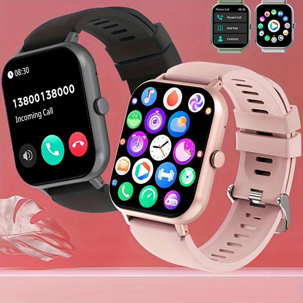 Smart watch, wireless calling /dial, multi -Sport mode,Suitable for men and women, for iPhone/Android