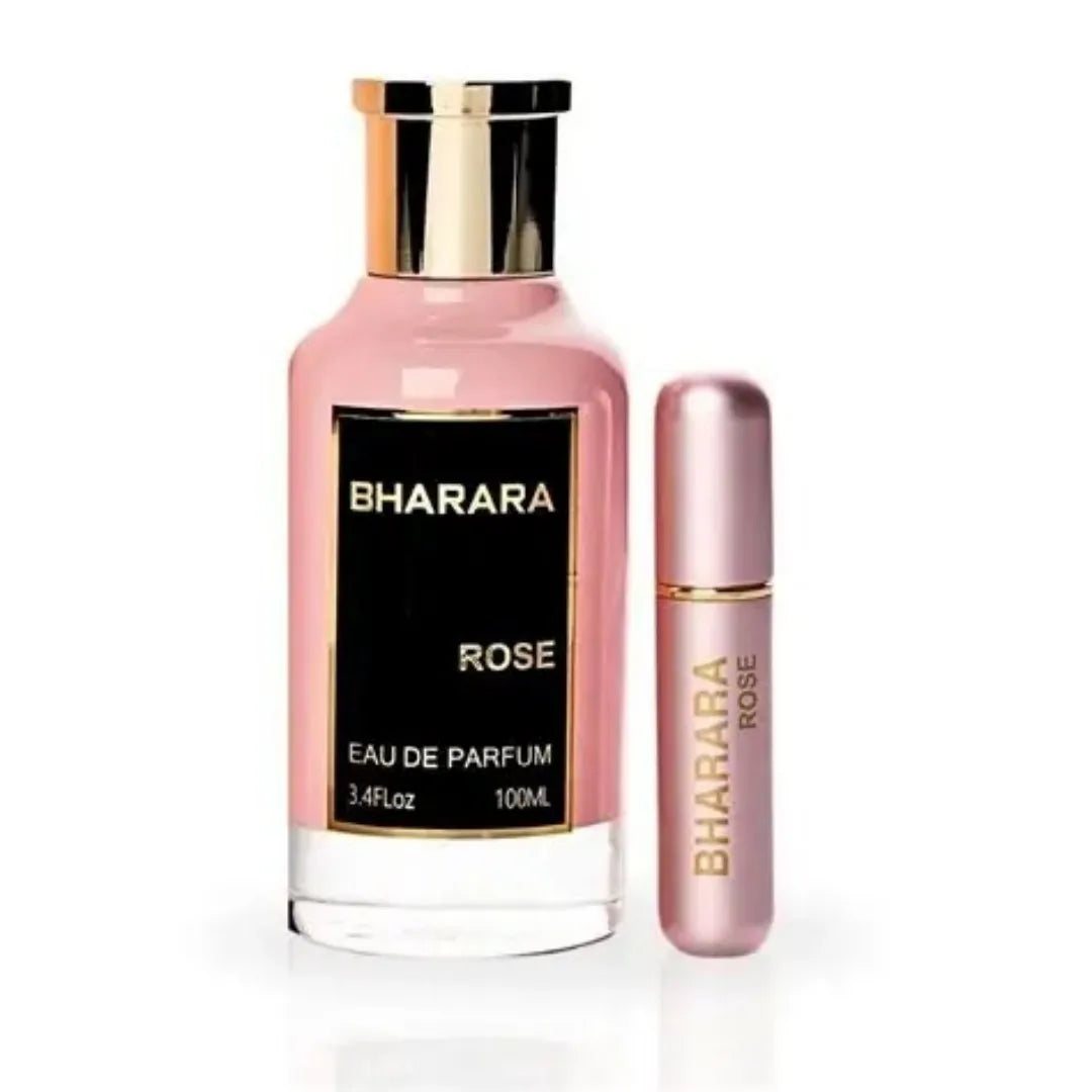 Bharara Rose Eau de Parfum: 100ml Pink Bottle