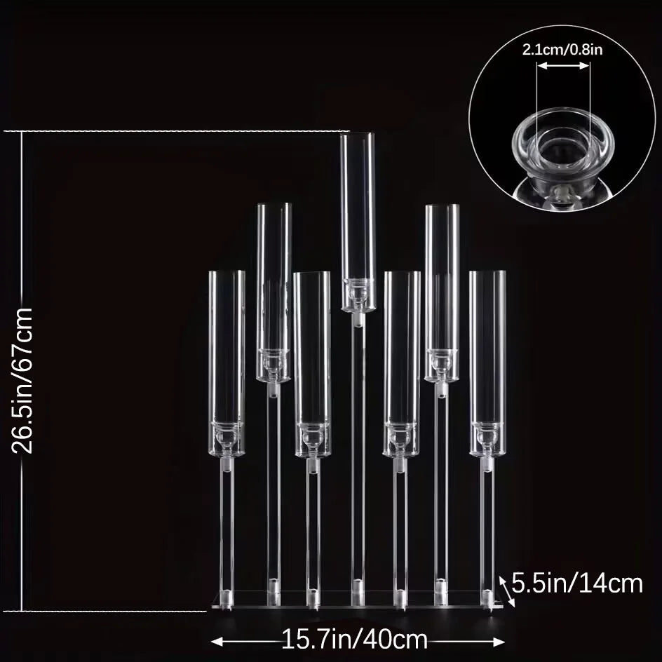Acrylic Candlestick Candle Holder