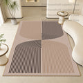 Modern Luxury Carpets Geometric Living Room Decorative Bed Room Soft Rug Washable Non-slip Study Customizable Floor Mat Office