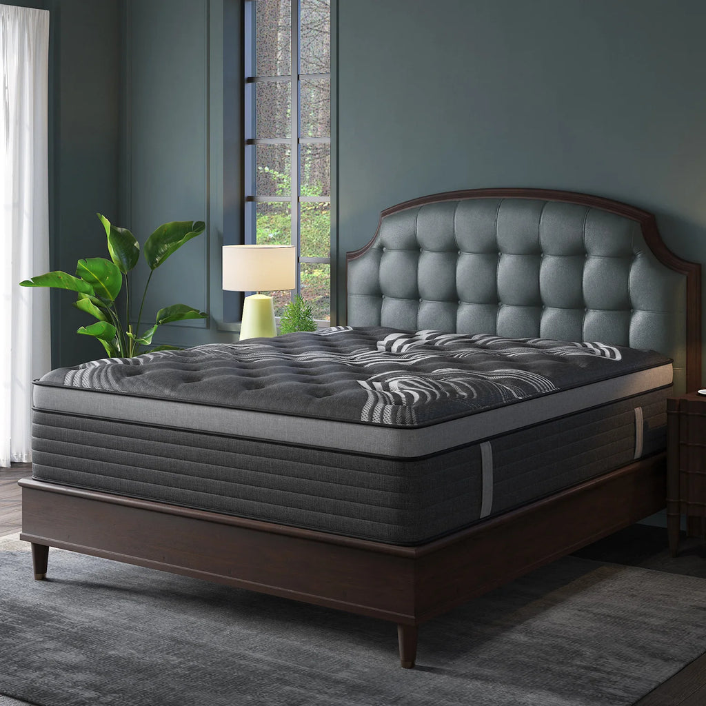 12"14" Gel Memory Foam Hybrid Pocket Spring Mattress Twin Full Queen