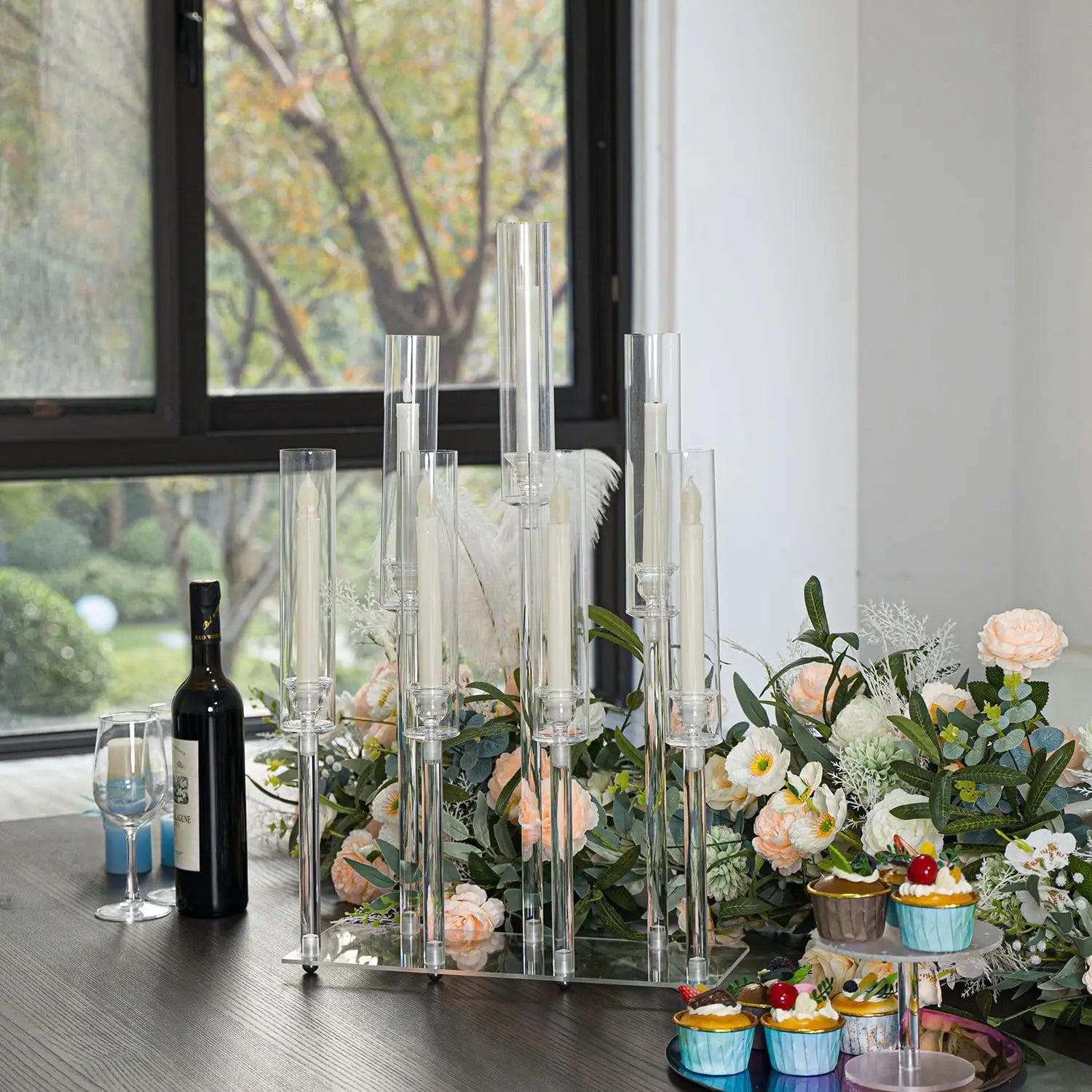 Acrylic Candlestick Candle Holder