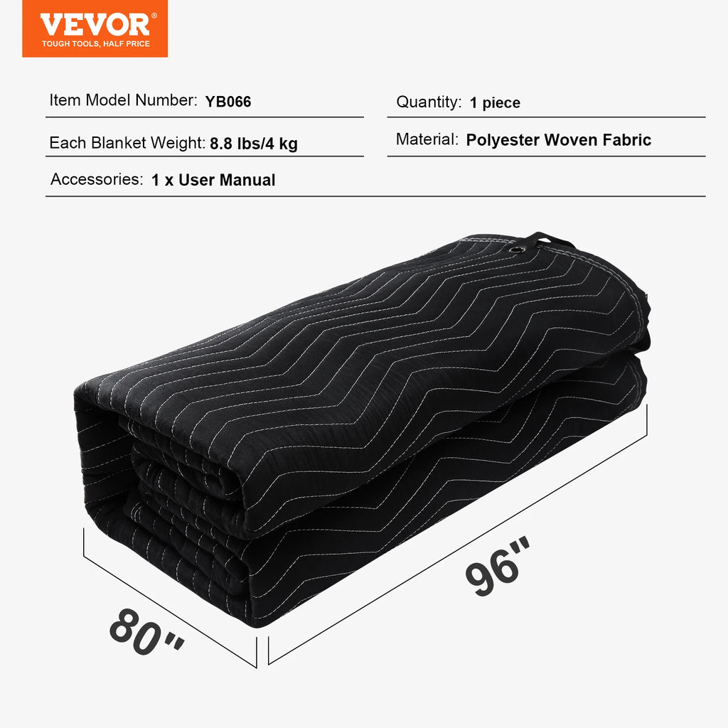 96" x 80" Sound Dampening Blanket Studio Grommeted with Grommets Light Blocker