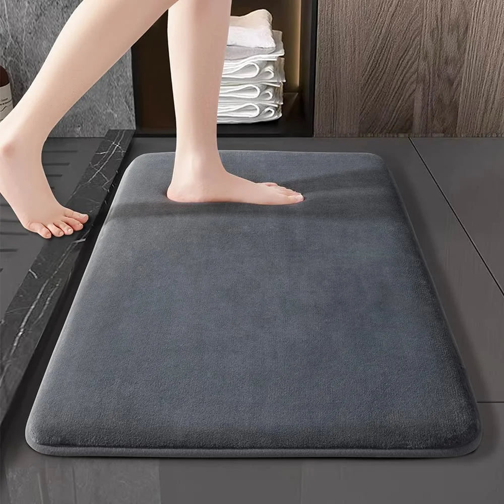 Super absorbent floor mat, bath mat, door mat, anti slip mat,