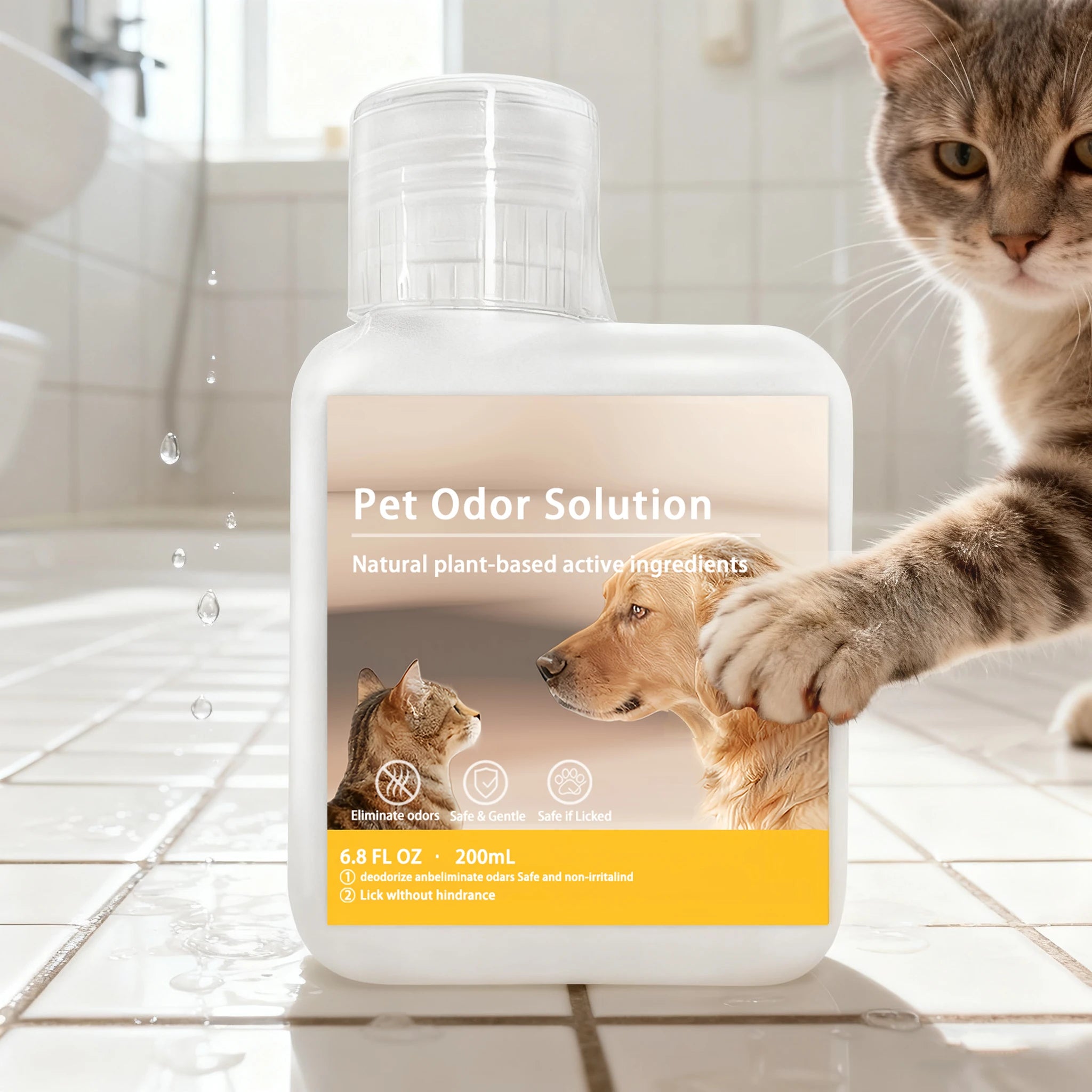 Original Dreame Aqua10 Ultra Roller/Matrix10 Ultra Ground Pet Deodorization and Sterilization Cleaning Liquid Parts