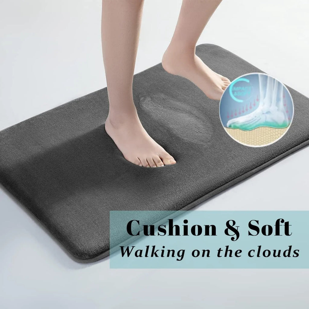 Super absorbent floor mat, bath mat, door mat, anti slip mat,
